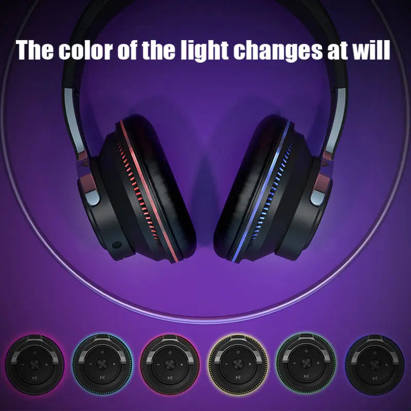 Ninja Dragon Wireless Light Changing Bluetooth Gaming Headset Product vendor