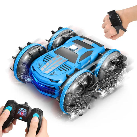 2.4GHz Dual Control Waterproof 4WD All Terrain RC Stunt Car Product vendor