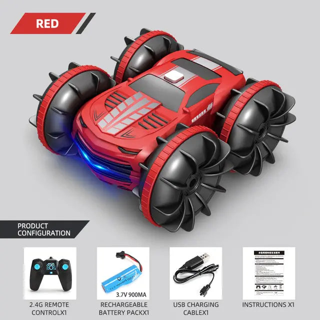 2.4GHz Dual Control Waterproof 4WD All Terrain RC Stunt Car Product vendor