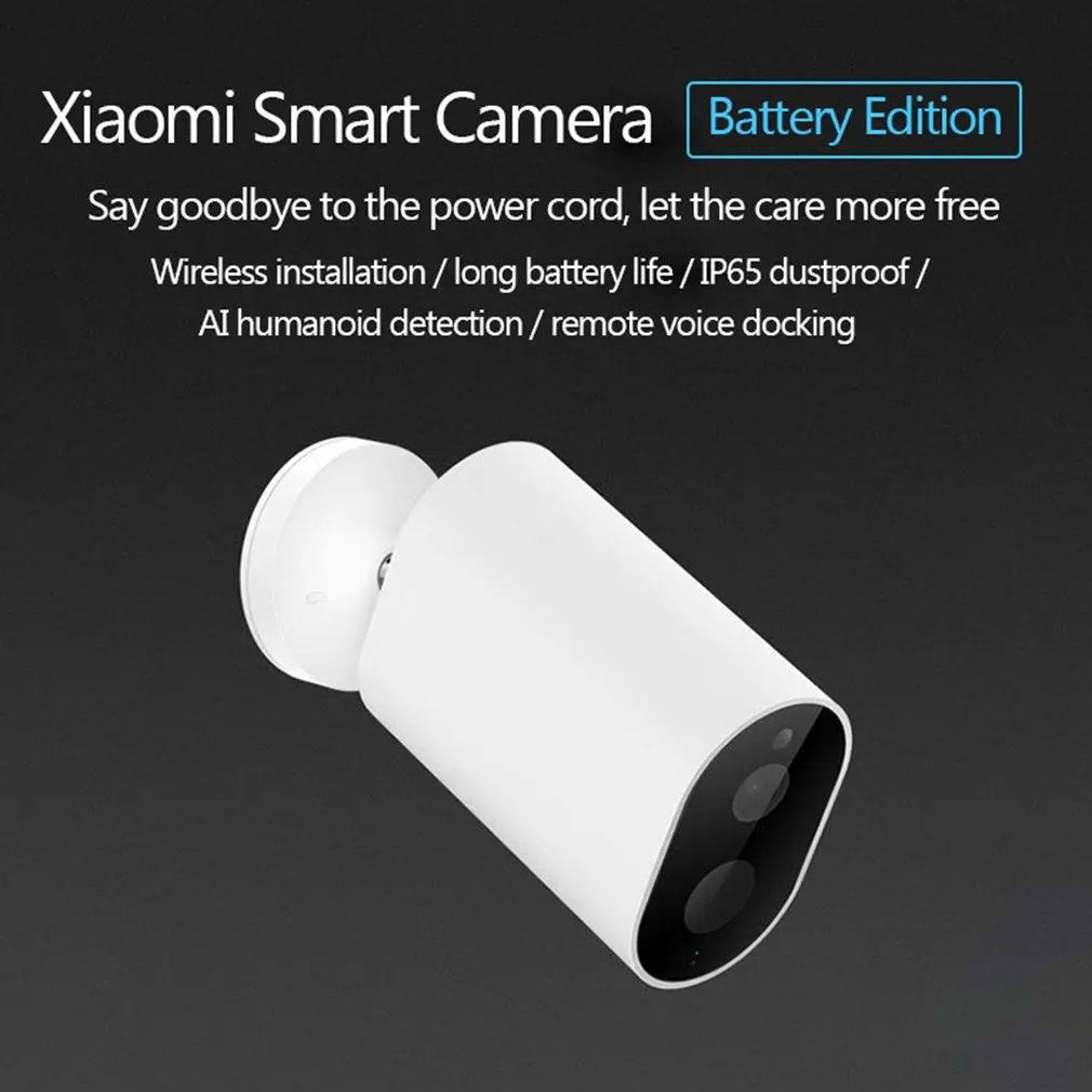 Xiaomi Youpin Xiaobai Battery Version Smart IP Camera 1080P 8 LED IP66 Product vendor