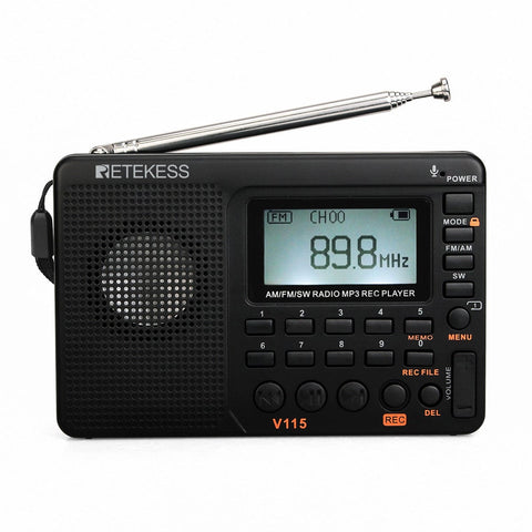 Radio Full Band Radio Recorder FM AM MP3 Playback - Sacodise shop