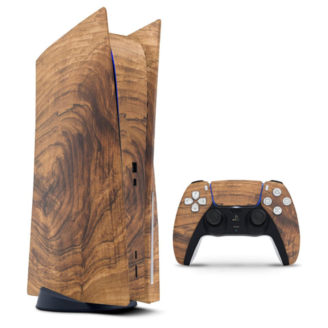 Raw Wood Planks V11 - Full Body Skin Decal Wrap Kit for Sony - Sacodise shop