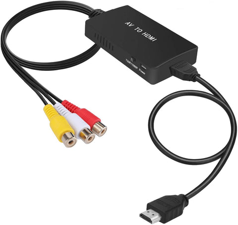 RCA to HDMI Converter Support 1080P PAL/NTSC - Sacodise shop