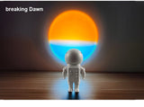 Rechargeable Astronaut LED Sunset Projection Lamp - Sacodise shop