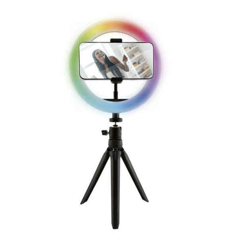Rechargeable Selfie Ring Light KSIX Smartphone 12W - Sacodise shop