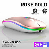 RGB Wireless Bluetooth Mouse - Sacodise shop