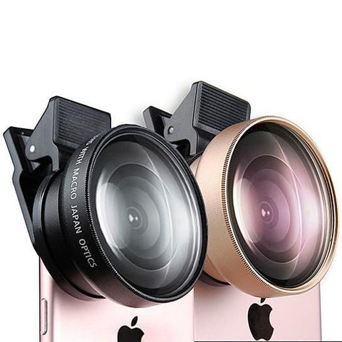 Salmon Lucky Tech Accessories Black Ultra Wide Angle Camera Lens For Mobile Phone