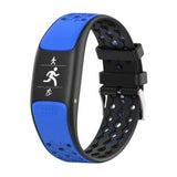 Salmon Lucky Tech Accessories BLUE Smart Fit Sporty Fitness Tracker and Waterproof Swimmers Watch