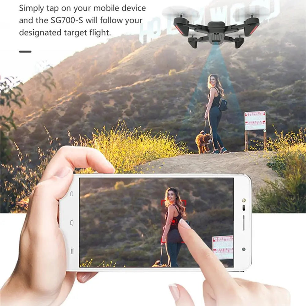 SG700-S Drone 2.4Ghz 4CH Wide-angle WiFi 1080P Optical Flow Dual - Sacodise shop