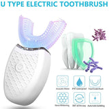 Silicone Electric Toothbrush 360° for Aldult Smart Automatic Whitening - Sacodise shop