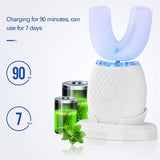 Silicone Electric Toothbrush 360° for Aldult Smart Automatic Whitening - Sacodise shop