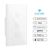 Smart Light Dimmer Touch Control WiFi Switch - Sacodise shop