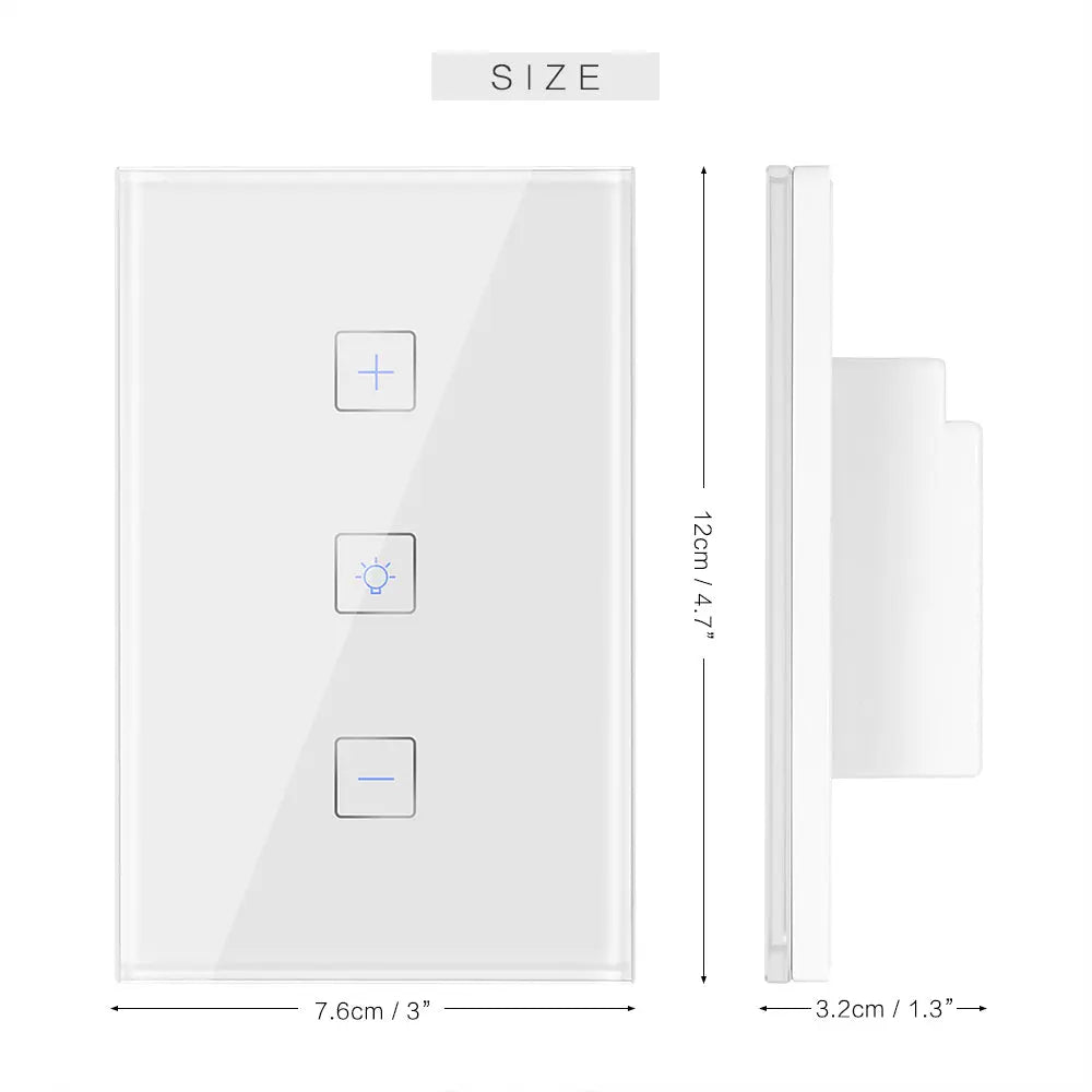 Smart Light Dimmer Touch Control WiFi Switch - Sacodise shop