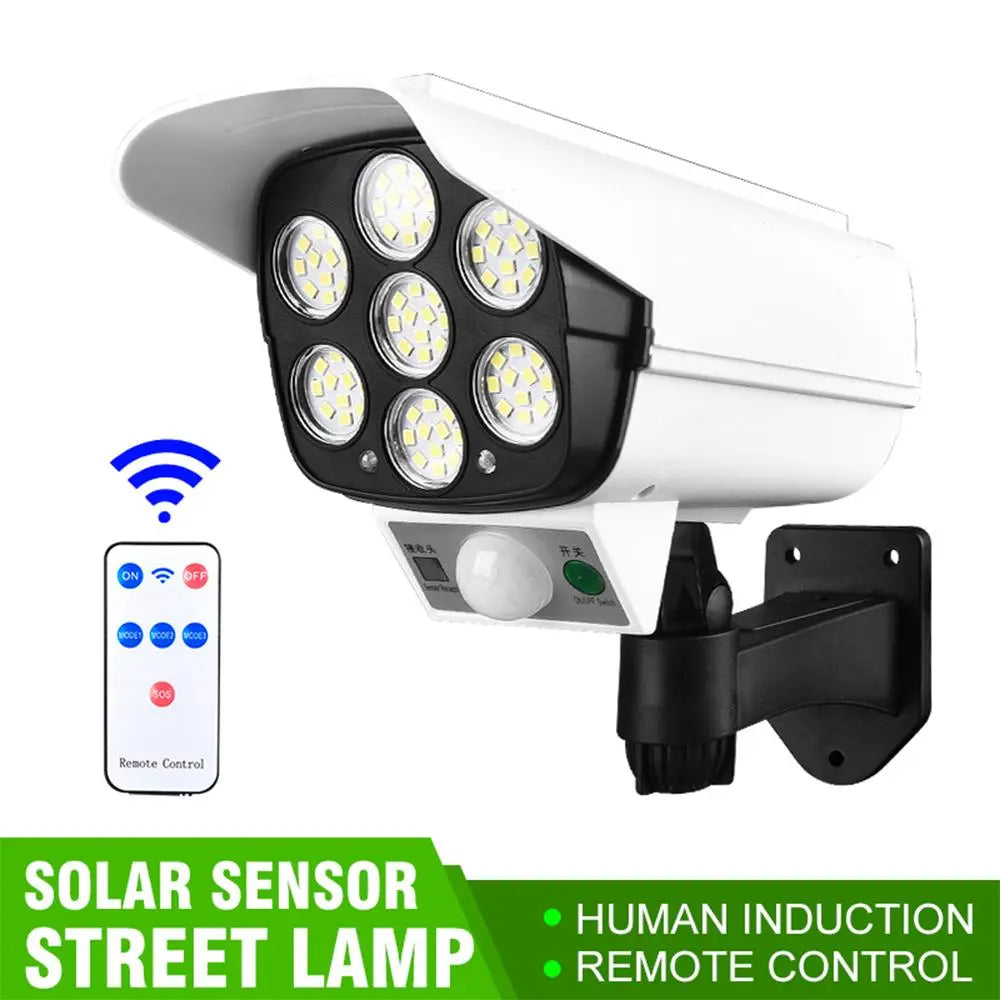 Solar Powered Light Security Simulation Fake Dummy Camera Solar Light - Sacodise shop