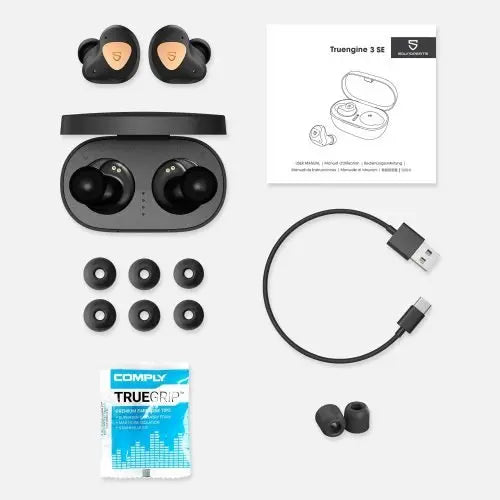 SoundPEATS Truengine 3 SE Wireless Earbuds with Dual Dynamic Drivers - Sacodise shop