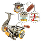 Spinning Fishing Reels 13BB Light Weight Ultra Smooth Powerful Reels - Sacodise shop