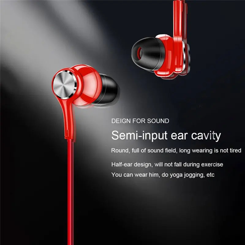 Sport Neckband Bluetooth Earphone Magnetic Wireless Headphones - Sacodise shop