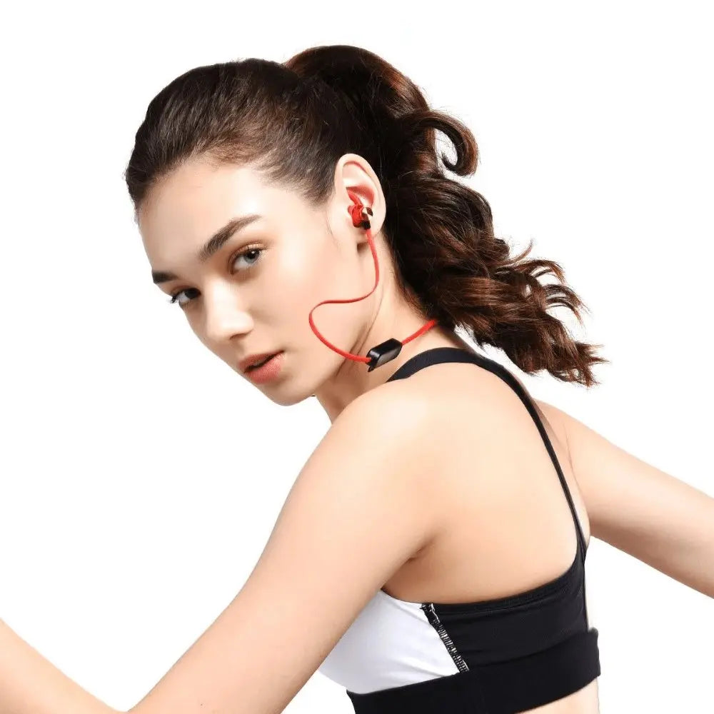 Sports Bluetooth Earphone Magnetic Wireless Headset Support TF - Sacodise shop