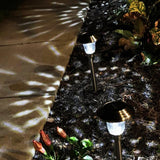 Stainless Steel Solar Projection Lamp Outdoor Lighting Decoration SP - Sacodise shop