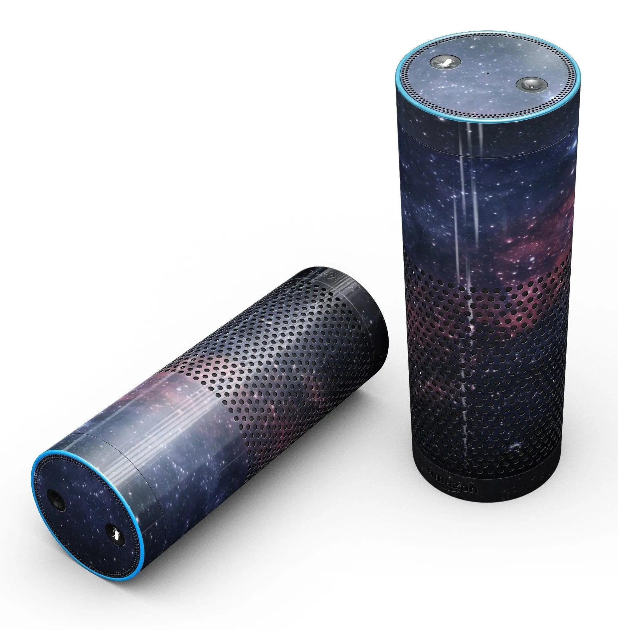 Subtle Pink Glowing Space - Full-Body Skin-Kit for the Amazon Echo - Sacodise shop