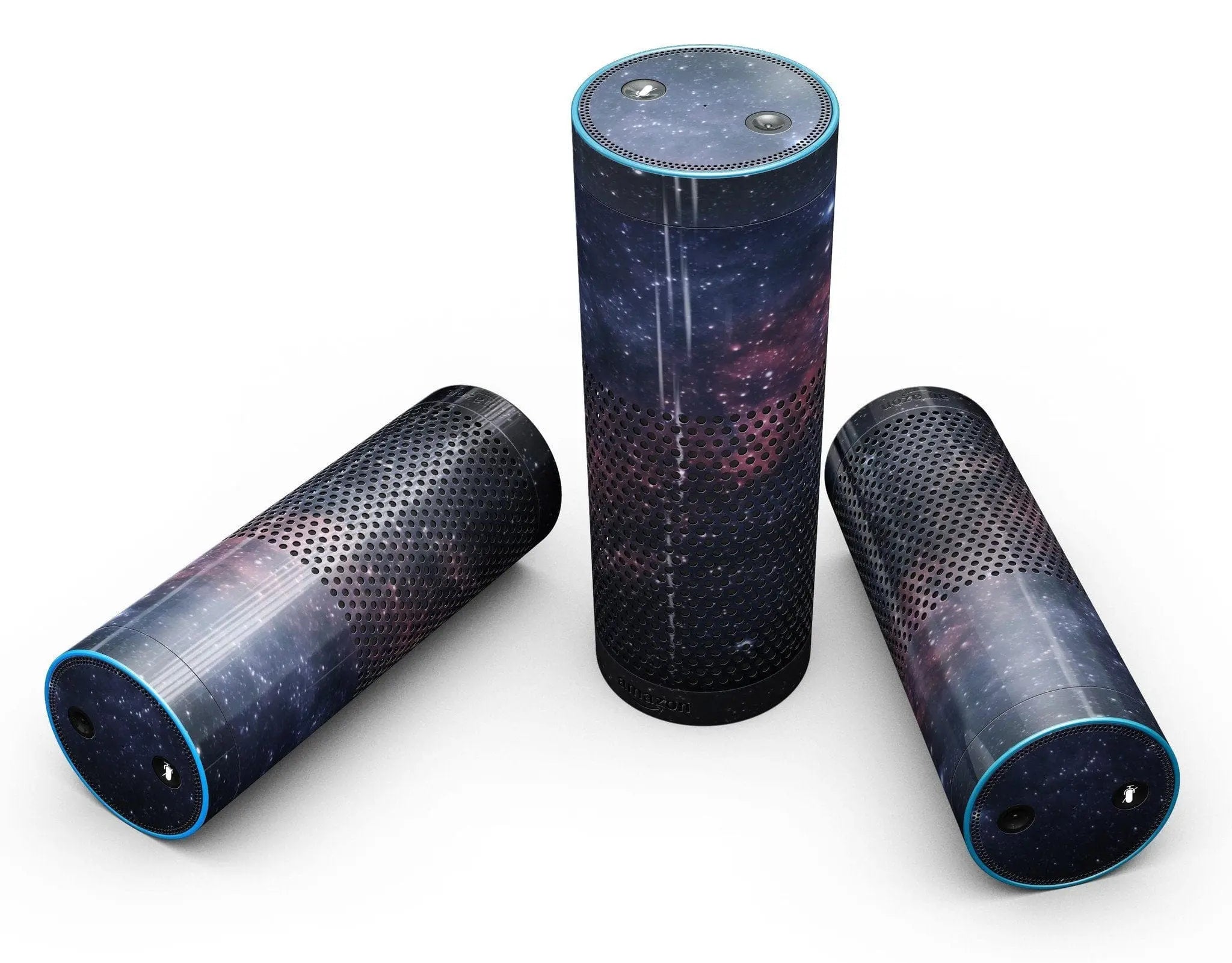 Subtle Pink Glowing Space - Full-Body Skin-Kit for the Amazon Echo - Sacodise shop