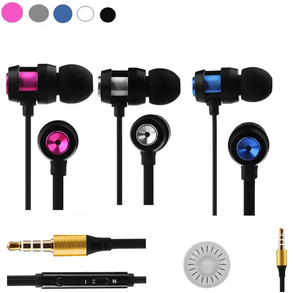 Super Bass Stereo In-Ear Earphone Sport Headset - Sacodise shop