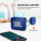 Teal Simba Audio & Video JBL GO 2 Wireless Bluetooth Speaker IPX7 Waterproof With Mic