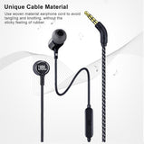 Teal Simba Audio & Video JBL LIVE100 3.5mm Wired Earphones Stereo Sound Line Control