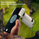 Teal Simba Tech Accessories Kids Pocket Microscope