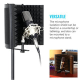 Teal Simba Tech Accessories Microphone Isolation Shield Studio Mic Sound