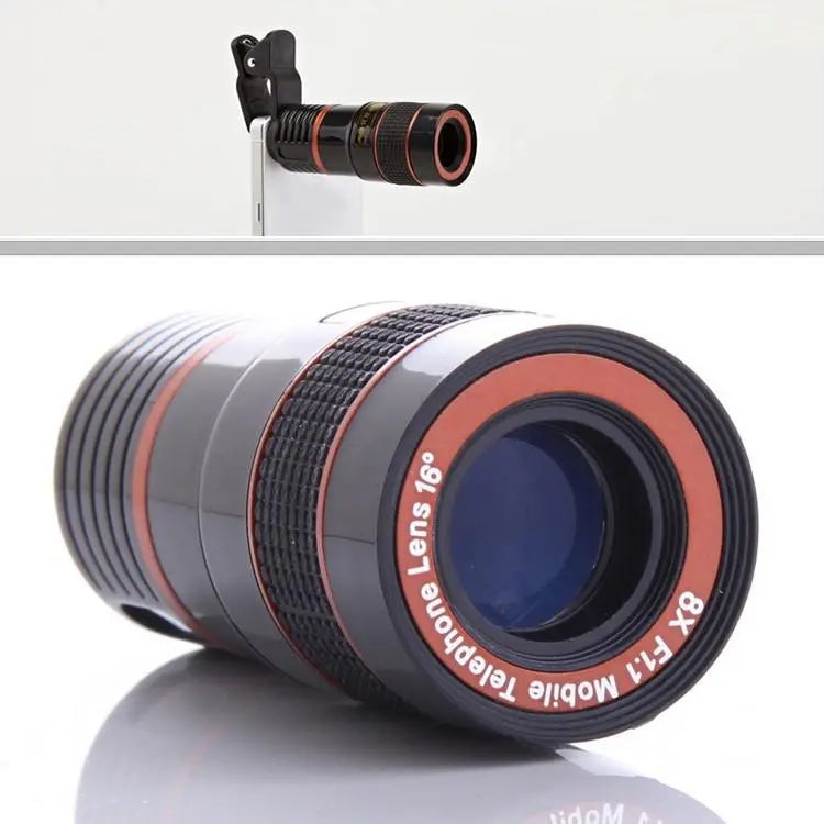 Telephoto PRO Clear Image Lens Zooms 8 times closer! For all Smart Product vendor