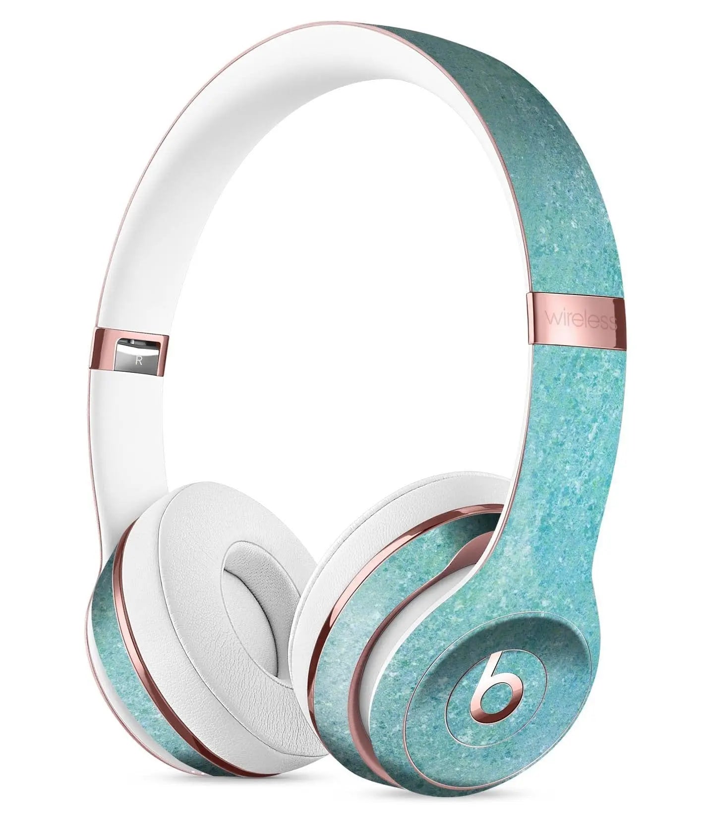 Textured Teal Surface Full-Body Skin Kit for the Beats by Dre Solo 3 - Sacodise shop