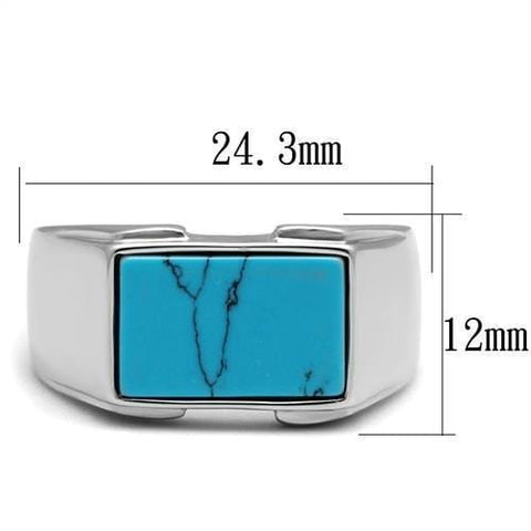 TK3000 - High polished (no plating) Stainless Steel Ring with - Sacodise shop