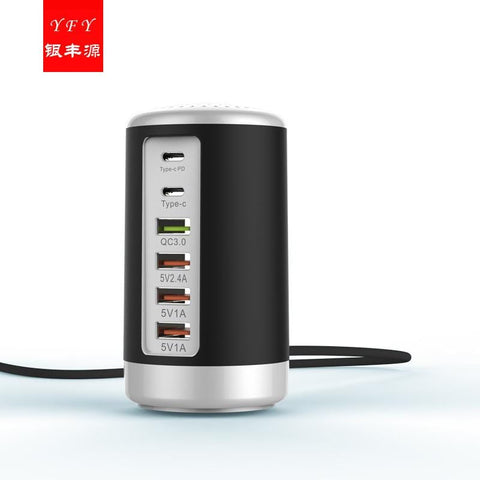 Tower USB With 6 High Speed Charging Ports - Sacodise shop