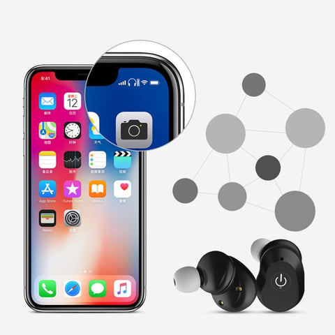 TWS Bluetooth 5.0 Wireless Earphone HIFI Stereo - Sacodise shop