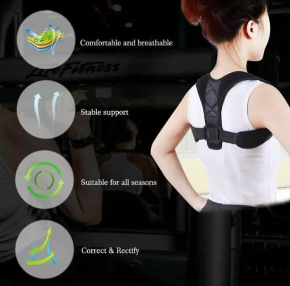 Unisex Adjustable Back Posture Corrector - Sacodise shop