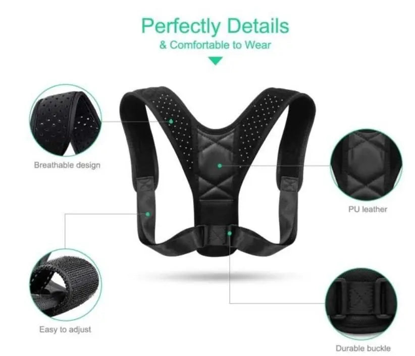 Unisex Adjustable Back Posture Corrector - Sacodise shop