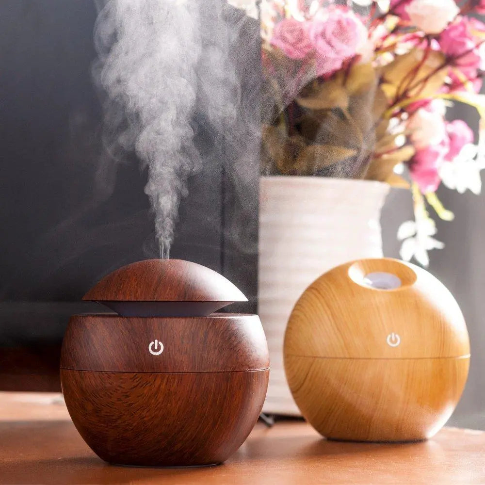 USB Aroma Essential Oil Diffuser Ultrasonic Cool Mist Humidifier Air - Sacodise shop