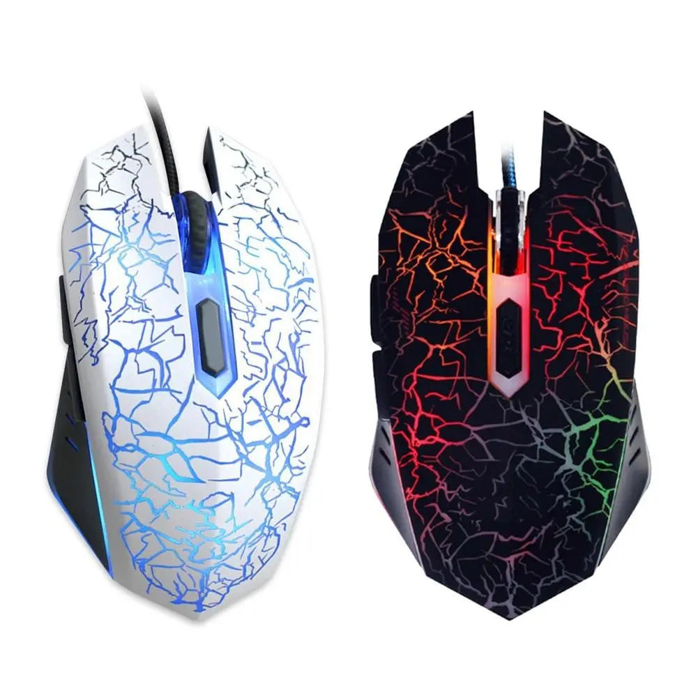 USB Wired Backlight Optical Mouse 4000DPI Adjustable - Sacodise shop