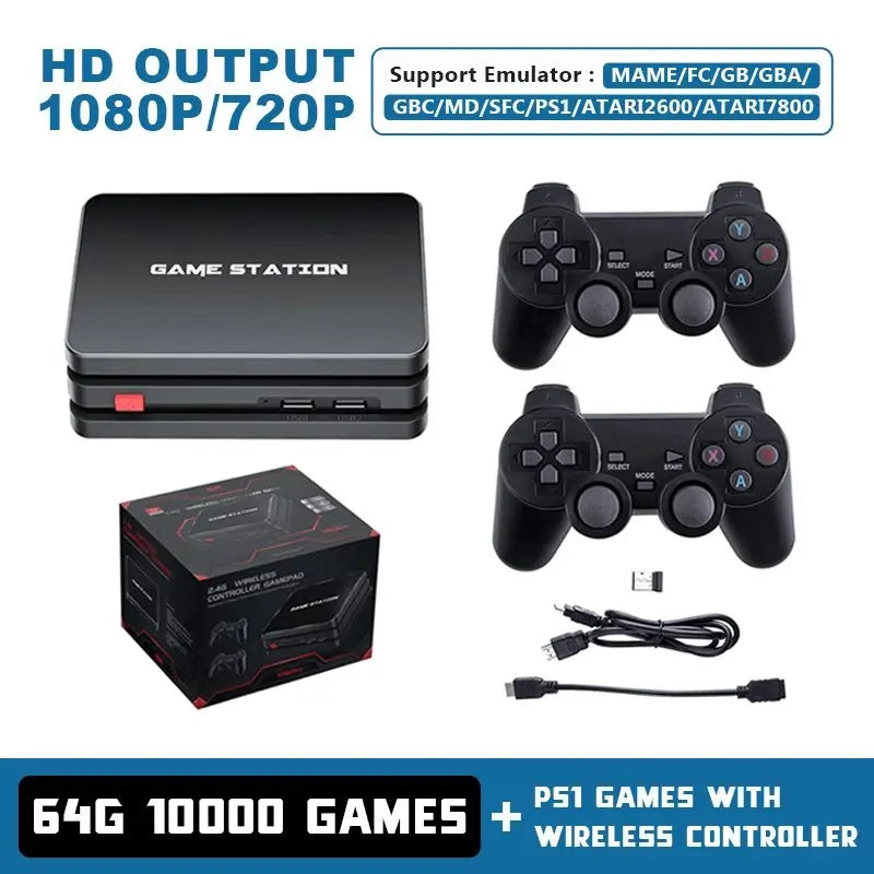 Video Game Consoles Built-in 10000+Games With Wireless Controller - Sacodise shop