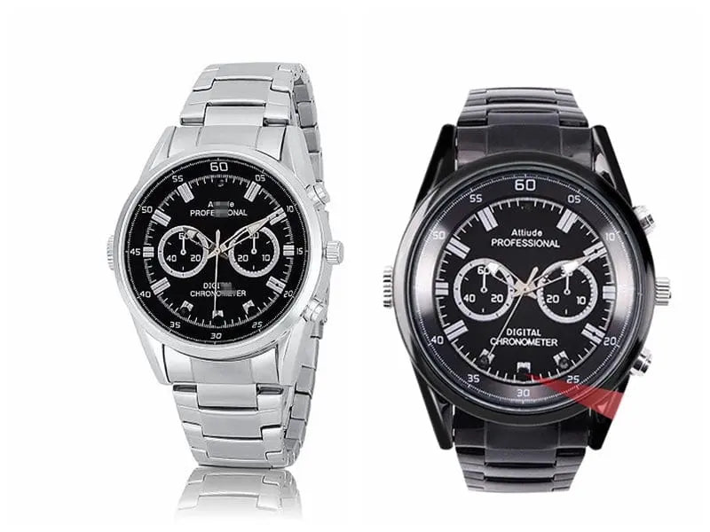 Video Recorder Camera Watch HD 1080P with Night Vision Men's Watch - Sacodise shop