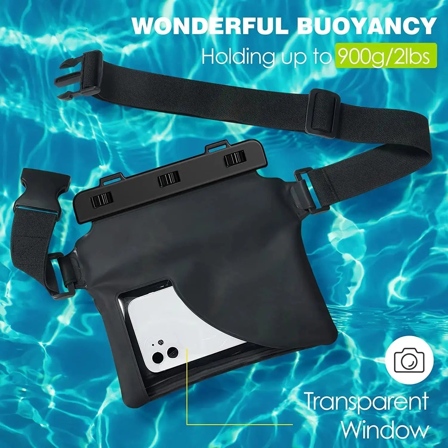 Waterproof Fanny Pack Phone Pouch - Sexikinis Swim - Sacodise shop