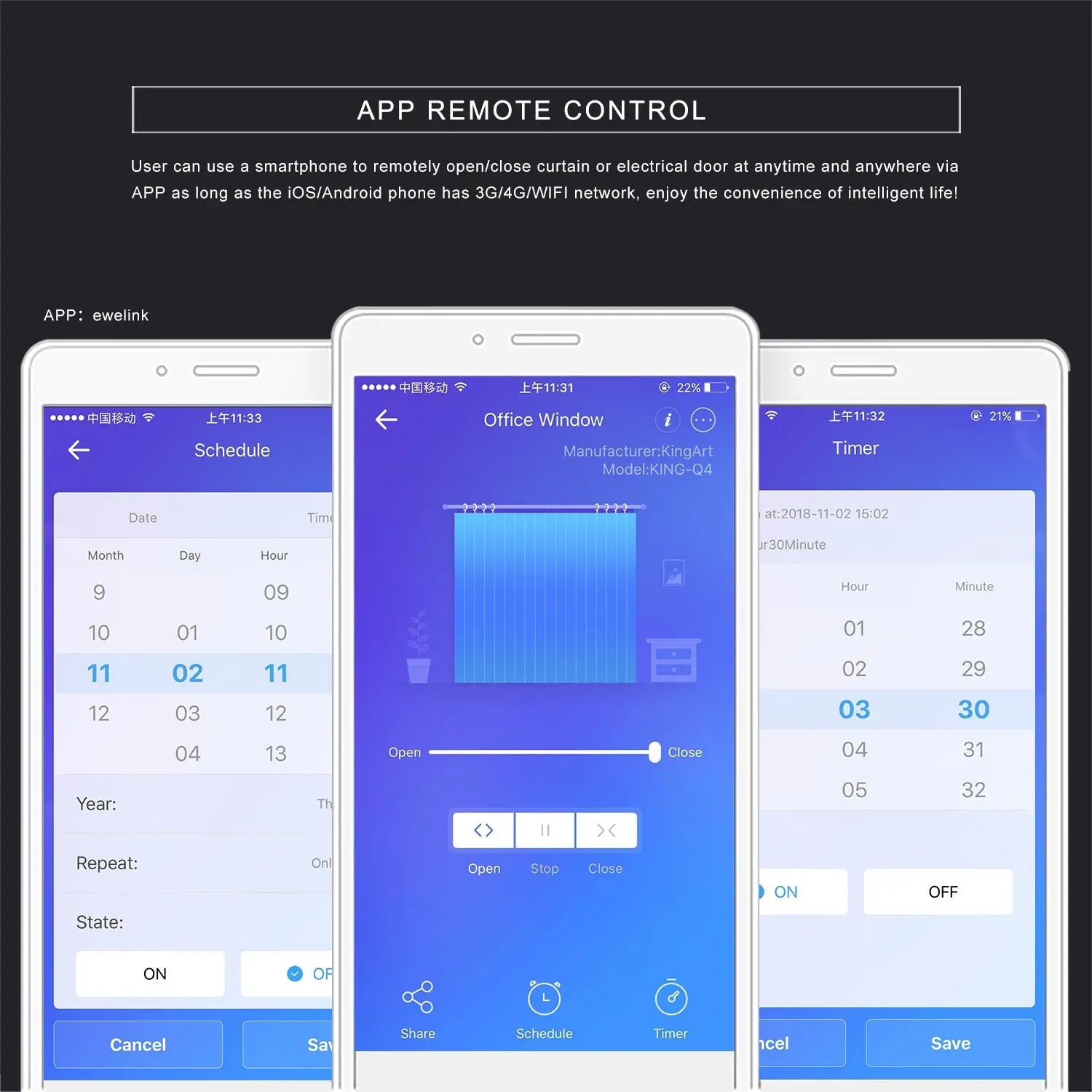 WiFi Electrical Blinds Switch Touch Panel - Sacodise shop