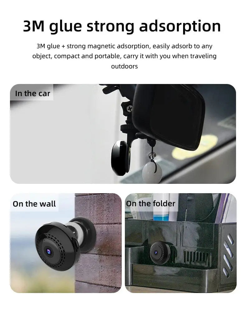 WiFi Night Vision 1080P Mini Camera Security Indoor Camera - Sacodise shop