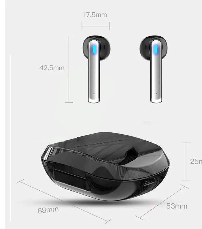 Wireless Bluetooth Headset 5.0 In-ear Headphones - Sacodise shop