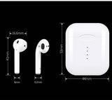 Wireless charging Bluetooth i10 TWS for Iphone12 Huawei Xiaomi - Sacodise shop