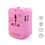 Worldwide Power Adapter and Travel Charger with Dual USB ports that - Sacodise shop