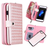 Zipper Leather Cover Multi-function Mobile Phone - Sacodise shop