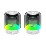 ZTECH SYNCWAVE 2-Pack of LED Wireless Speakers with Synchronized Audio - Sacodise shop