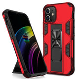 Black Electra Tech Accessories Military Grade Armor Protection Stand Magnetic Feature Case for iPhone